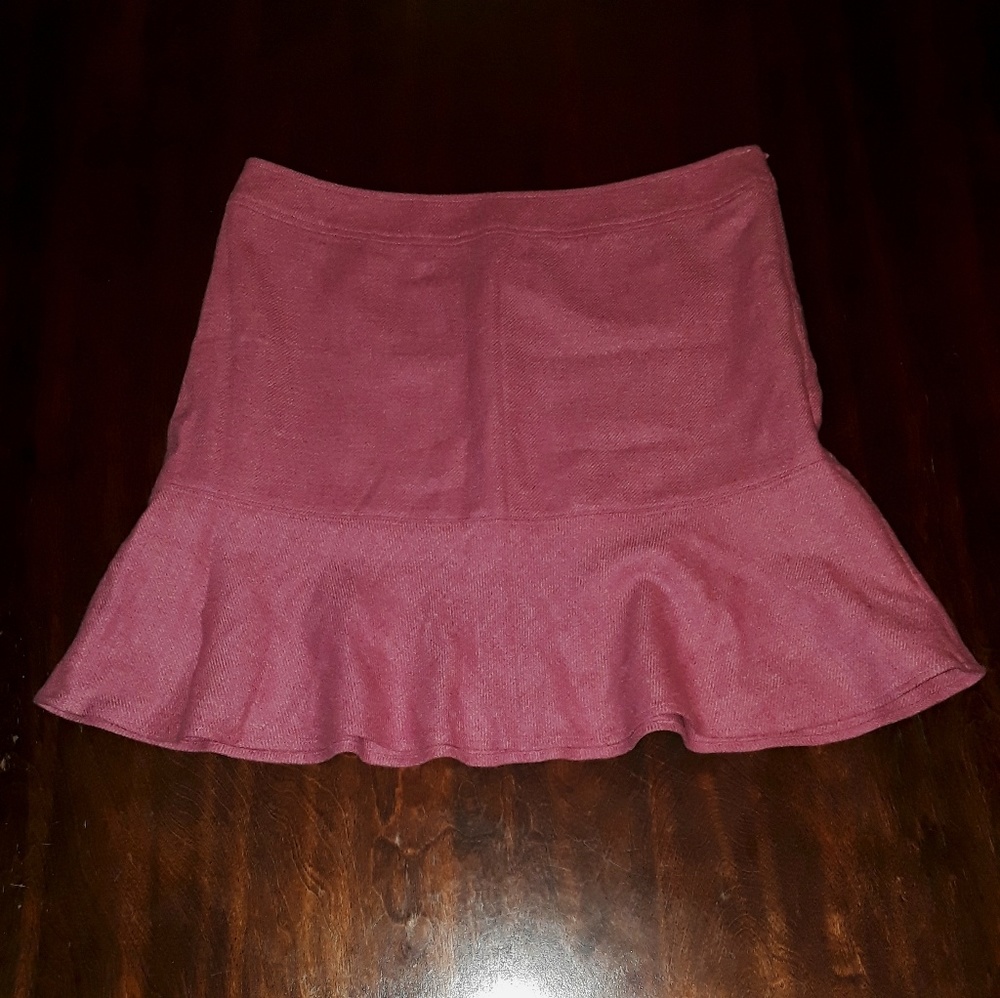 Pink A-line skirt